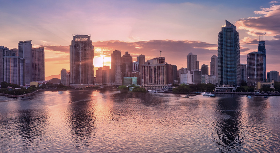 フィリピンの街並み